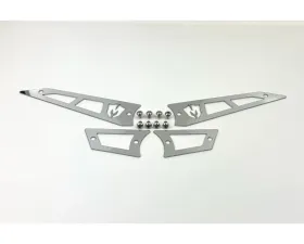 McGaughys Suspension Upper Control Arms Replacement Stainless Steel Badges GM 1500 Trucks 2019-2025