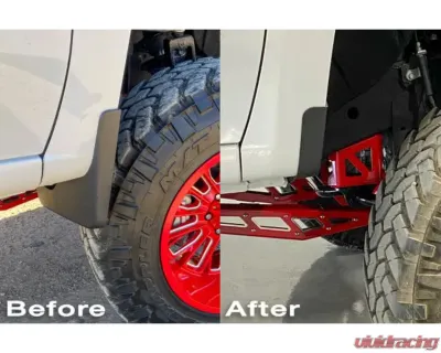 McGaughys Suspension Mud Flap Delete Kit for Chevrolet Silverado 1500 2019-2025 - 50798