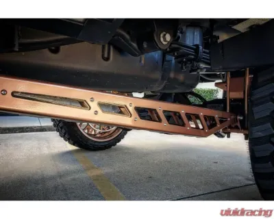 McGaughys Suspension Rear Traction Bar Kit for 2020-2025 GM 3500 Long Bed - 52421