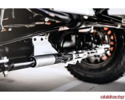 McGaughys Suspension Dual Steering Stabilizer Bracket Kit for 2013-2024 Dodge Ram 2500/3500 - 54328