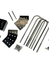 McGaughys Suspension 10" Raw Bare Metal Lift Kit for 2013-2018 Dodge Ram 3500 4WD                                     - 54355 - Image 2