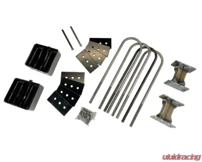 McGaughys Suspension 10" Raw Bare Metal Lift Kit for 2013-2018 Dodge Ram 3500 4WD - 54355