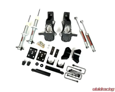 McGaughys Suspension 2.5" | 4" Lowering Kit for 2019-2025 GM 1500 Trucks - 93219