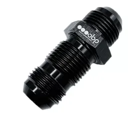 OBP Motorsports AN10 Bulkhead Straight Adaptor Black