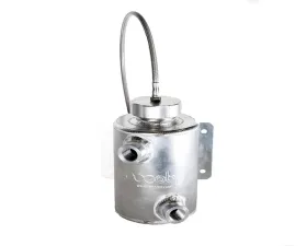 obp Motorsport 2 x JIC 8 Female Fittings Universal Fit 1L Aluminium Power Steering Tank with Breather