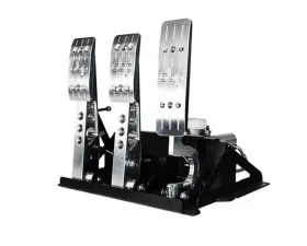 obp Motorsport Silver Hydraulic Technology E-Sports Pro-Race V2 3 Pedal System