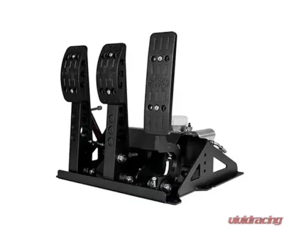 obp Motorsport Black Hydraulic Technology E-Sports Pro-Race V2 3 Pedal System - OBP-SIMPB-01B