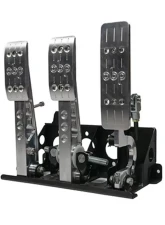 obp Motorsport Pro-Race V2 Floor Mounted Bulkhead Fit 3 Pedal System                                     - OBP0002PR - Image 2