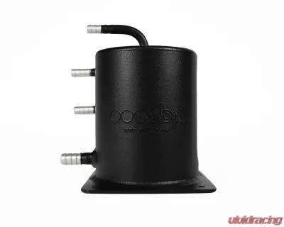 obp Motorsport 1L Push On Black Finish Base Mount Fuel Swirl Pot - OBPA020DM