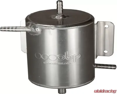 obp Motorsport 100mm x 135mm 1L Push On Bulkhead Mount Fuel Swirl Pot - OBPA023