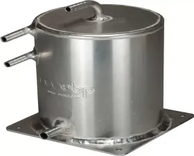 obp Motorsport 130mm x 170mm 2L Base Mount Bent Top Tube Fuel Swirl Pot