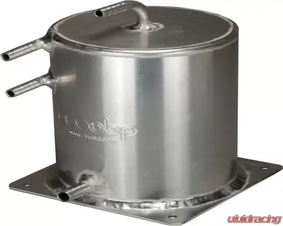 obp Motorsport 130mm x 170mm 2L Base Mount Bent Top Tube Fuel Swirl Pot - OBPA029
