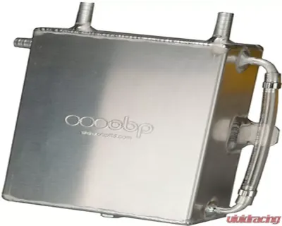 obp Motorsport 2L Square Bulkhead Mount Oil Catch Tank - OBPCT002