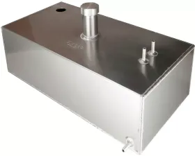 obp Motorsport 3 Gallon Petrol Foam Filled Square Alloy Baffled Fuel Tank