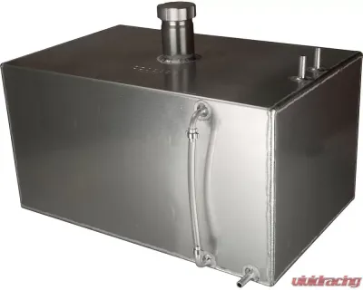 obp Motorsport 6 Gallon Petrol Foam Filled Square Alloy Baffled Fuel Tank - OBPFT014