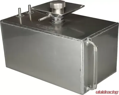 obp Motorsport 3 Gallon Square Aluminium No Foam Alloy Baffled Fuel Tank with Splash Bowl - OBPFTSB002