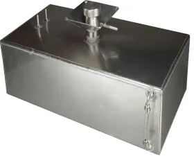 obp Motorsport 6 Gallon Aluminium No Foam Alloy Baffled Fuel Tank with Splash Bowl