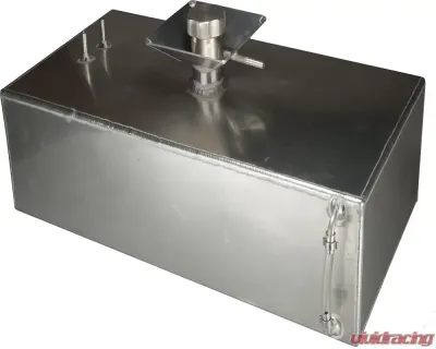 obp Motorsport 6 Gallon Aluminium No Foam Alloy Baffled Fuel Tank with Splash Bowl - OBPFTSB005
