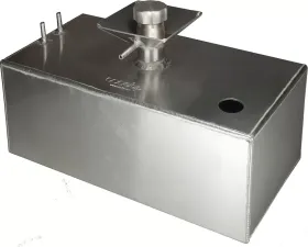 obp Motorsport 6 Gallon Aluminium Alloy Baffled Fuel Tank with Splash Bowl and Sender Hole
