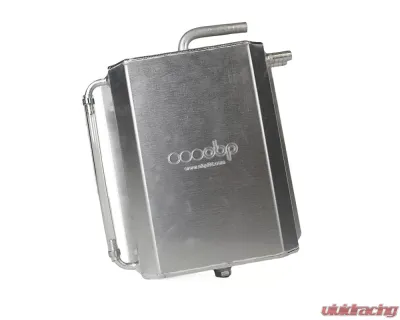 obp Motorsport 2L Ribbed Push Fittings Bulk Head Mount Oil Catch Tank - OBPM02