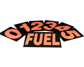 obp Motorsport Orange Standard Pit Board Numbers