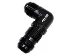 OBP Motorsports AN10 Bulkhead 90 Degree Adaptor Black