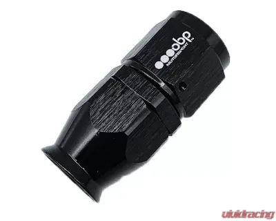 OBP Motorsports AN6 PTFE Straight Fitting Black - OBP-PTFE-6-S