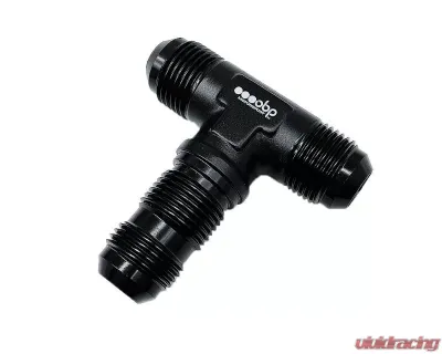 OBP Motorsports AN8 Tee Adaptor Black - OBP-TEE-8