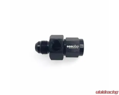 obp Motorsport AN6 Female to Male Adaptor W/1/8" Port - OBP-6-1/8FM