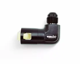 obp Motorsport AN6 Female to 10mm OE Fuel Line 90Deg Quick Connector