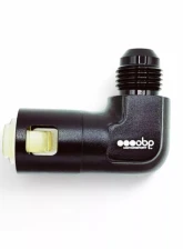obp Motorsport AN6 Female to 8mm OE Fuel Line 90Deg Quick Connector                                     - OBP-6-8-FQR90 - Image 2