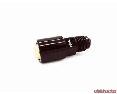 obp Motorsport AN6 Female to 8mm OE Fuel Line Straight Quick Connector - OBP-6-8-FQR