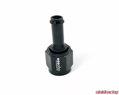 obp Motorsport Black AN6 Female to 10mm Barbed Adaptor - OBP-6-10MM
