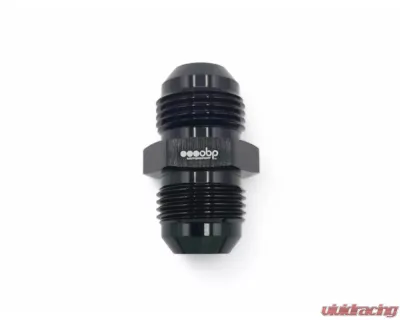 obp Motorsport Black AN10 Aluminium Straight Adaptor - OBP-A-10