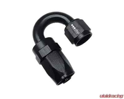 obp Motorsport Black AN16 CPE 180Deg Fitting - OBP-CPE-16-180