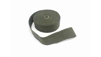 obp Motorsport 2"x50FT Exhaust Titanium Natural Heat Wrap                                     - OBP-EHW-1 - Image 2