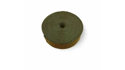 obp Motorsport 2"x50FT Exhaust Titanium Natural Heat Wrap                                     - OBP-EHW-1 - Image 2