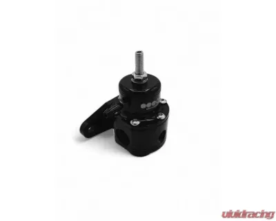 obp Motorsport Black Fuel Pressure Regulator w/ AN6 Ports & 5mm Barb Vacuum - OBP-FPR-001