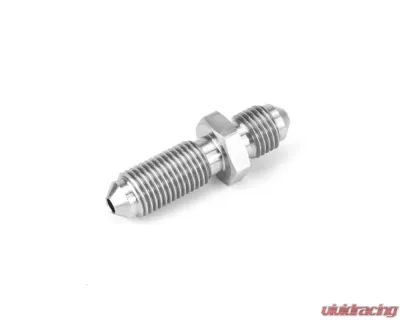 obp Motorsport Stainless Steel M10x1 Straight Bulkhead Adaptor - OBP-M10-BA