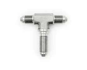 obp Motorsport Stainless Steel AN3 Bulkhead Tee Adaptor