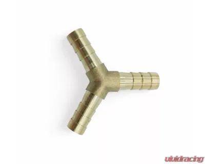 obp Motorsport Brass 8mm Y Piece Connector - OBP-OEC-13