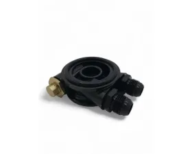 obp Motorsport Black Oil Sandwich Plate w/ Thermostat