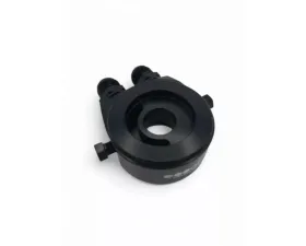 obp Motorsport Black Oil Sandwich Plate w/  2 Ports