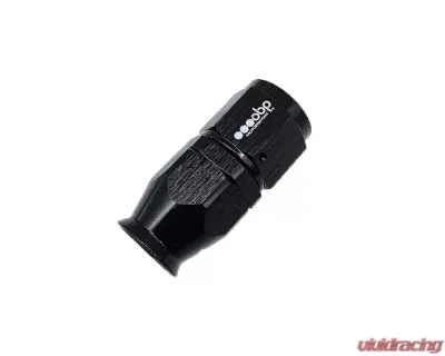 obp Motorsport Black AN4 PTFE Straight Fitting - OBP-PTFE-4-S