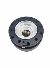 obp Motorsport Black Quick Release Steering Wheel Round Hub                                     - OBP-QRSW-1 - Image 3