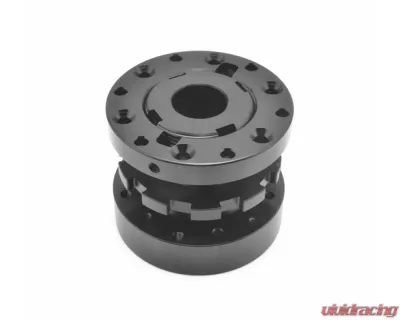 obp Motorsport Black Adjustable Steering Wheel Spacer - OBP-QRSW-4