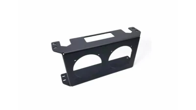 obp Motorsport 16 Row Oil Cooler Shroud - Double Fan                                     - OBP16BKT-2 - Image 6