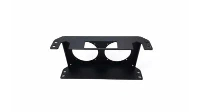 obp Motorsport 16 Row Oil Cooler Shroud - Double Fan                                     - OBP16BKT-2 - Image 2