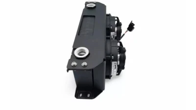 obp Motorsport 16 Row Oil Cooler Shroud - Double Fan                                     - OBP16BKT-2 - Image 5