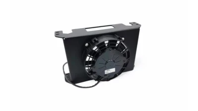 obp Motorsport 25 Row Oil Cooler Shroud - Single Fan                                     - OBP25BKT-1 - Image 3